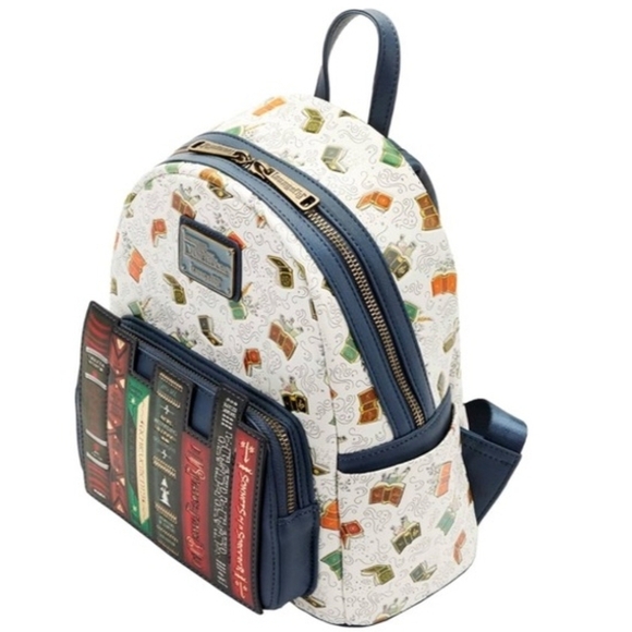 Loungefly Fantastic Beasts DumbledoreBook Patterned MinBackpack NWT